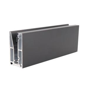 Commercial and Private Glass Railing System with Glass Fenced Geosyncline U