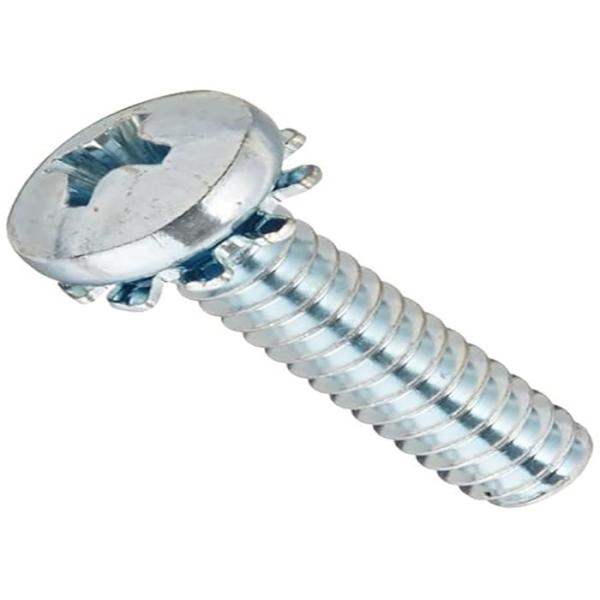 Quality M5  B7  Carbon Steel Grade 4.8 Cross Recessed Pan Head Screw Assembled With Washer for sale