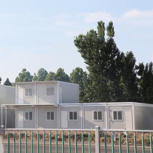 Buy cheap Custom Modern Design Flat Pack Trailer Container House Warehouse Granny Container Home from wholesalers