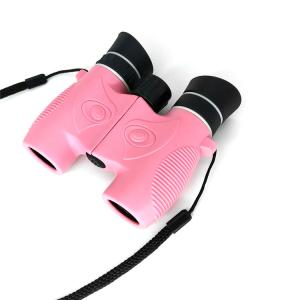 Optical Bak4 Prism 6x21 Childrens Pink Binoculars Shockproof