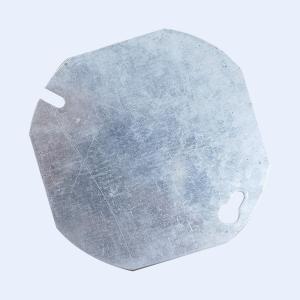 Galvanized Conduit Junction Box Pre Fabrication 4x4 Square With Screws