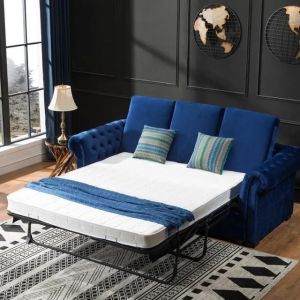 Buy cheap Immerse yourself in modern elegance with our L-Shaped Velvet Fabric Upholstered Long Couch Modular Sectional Sofa, designed to transform your living from wholesalers