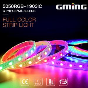 Buy cheap Advertising Signboard 463nm 12W 60leds/m SMD 5050 LED Strip Light from wholesalers