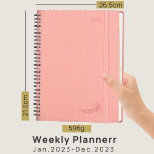 FSC Certified ECO Friendly Academic Planner , Hardcover Binding 2023 Weekly