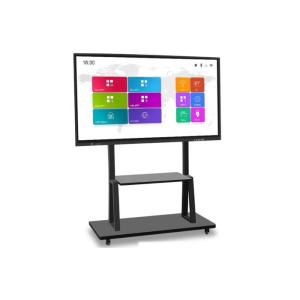 Professional 75 Inch Interactive Touch Whiteboard 4K Flat Panel For Teaching