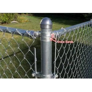 0.13lb Long Lasting 1-3/8" Brace Bands For Chain Link Fence