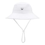 Buy cheap UPF 30+ Baby Girls Neck Shade Flap Bucket Cap Sun Protection Beach Hat from wholesalers