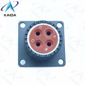 Circular MIL-DTL-26482 Connector Olive Drab Cadmium Plating Mil Dtl 26482