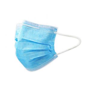 Buy cheap Flexible Surgical Disposable Mask Anti Virus Protection Aluminum Nosepiece Adjustable from wholesalers