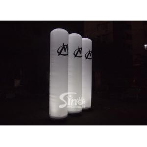 Buy cheap Commercial Column LED Light Advertising Inflatables For Concert Decoration from wholesalers
