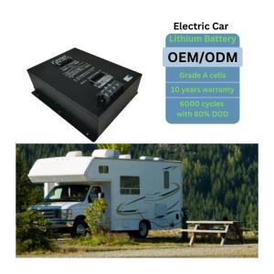 Buy cheap Customized Electric Vehicle Lithium Batteries 24V 200AH Lithium RV Battery from wholesalers