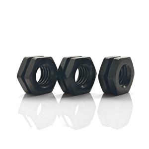 Buy cheap M8 Double Hex Nut DIN Standard 6.8 Grade Passivated Finish from wholesalers