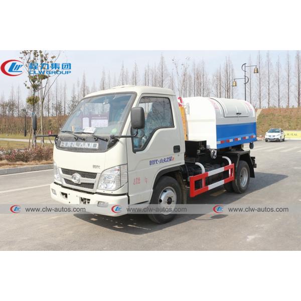 Buy cheap 4 CBM Dongfeng Hydraulic Hook Lifting Truck For Garbage Collection from wholesalers