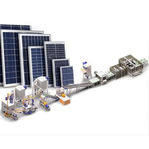 Buy cheap 200-1000kg/h Solar Cell Glass Separating Plant for Sustainable Energy Panels Recycling from wholesalers