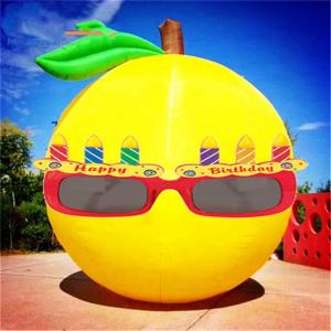 Buy cheap Customized Size Advertising Inflatables Lemon Fruit Model With Logo Printing from wholesalers