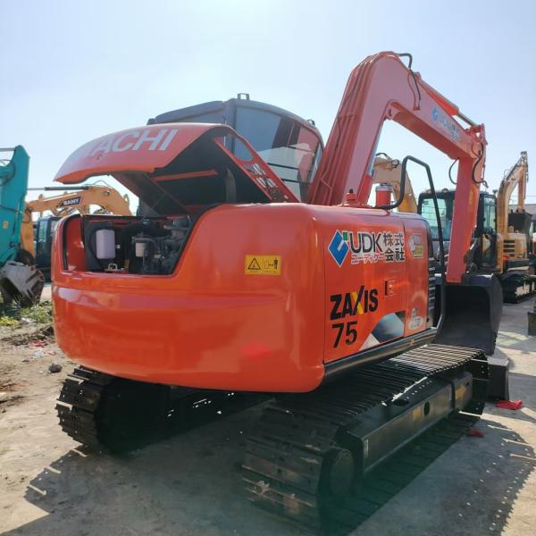 Buy cheap Hitachi ZX75 Excavator with Advanced Hydraulic Transmission System and Electric Proportional Controller from wholesalers