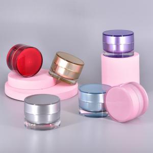 Eco Friendly Portable Containers 5ml 10g 20g Face Cream Jar Traveling Plastic