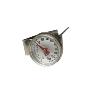 Stainless Small Dial Pocket Milk Frothing Thermometer With Magnifying Lens