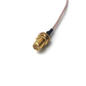 Buy cheap 50 Ohm Combination Antenna RG316 Cable S-M-A to TS9 CRC9 MMCX Pigtail Cable Customized from wholesalers