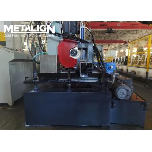 Buy cheap Precision Saw Cut Rack Roll Forming Machine Step Beam Roll Forming Line from wholesalers