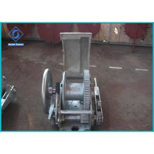 Buy cheap Manual Industrial Hydraulic Winch Barge Connecting Sidewinder / Anchor from wholesalers