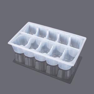 Buy cheap 10 Compartments Soft Plastic Food Tray Dumpling Packaging from wholesalers