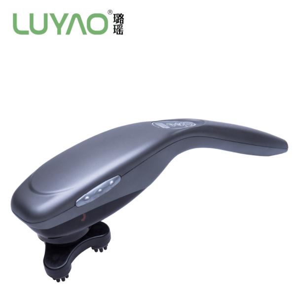 Quality Matte Grey Rechargeable Magic Wand Massager Ce RoHs Approval Handheld Massage Stick for sale