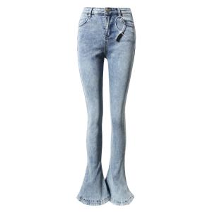Buy cheap Men's Zipper Fly Pantaloons and Jeans Micro-elastic Full Length from wholesalers