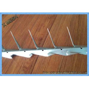 Buy cheap Hot Dipped Galvanized And PVC Coated Black Medium Wall Spikes 0.8mm Thickness from wholesalers