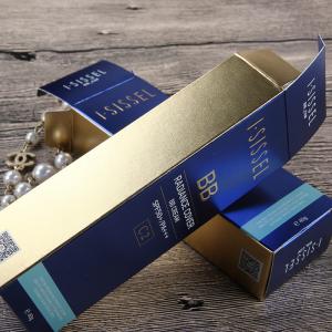 Buy cheap Frosted comsmetic packaging color printed matte lamination BB cream cosmetic box from wholesalers