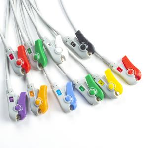 Compatible P-hilips TC30 TC50 EKG Leadwire IEC Grabber TC70 IEC Grabber