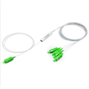 Buy cheap ITU-T G657A1 Fiber Optic Plc Splitter 1×4 For Ftth from wholesalers