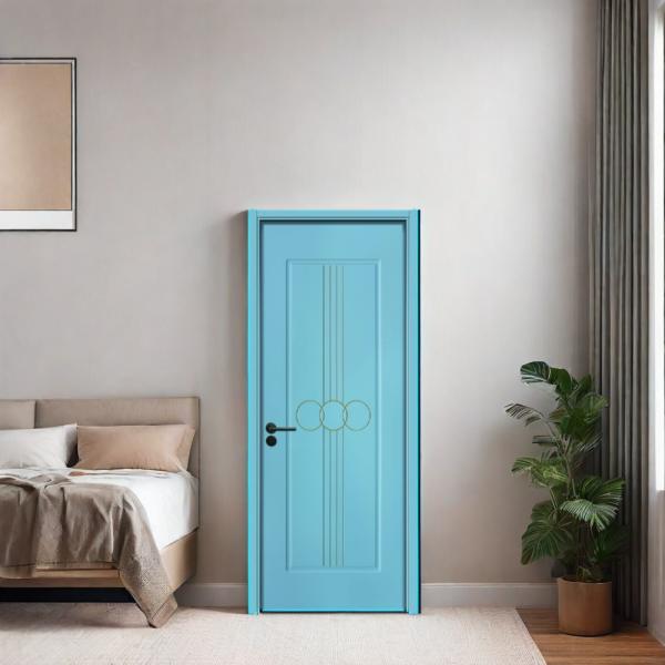Buy cheap New Design Classic Design Luxury Style Indoor Finished Surface Doors WPC Door for Interior Application from wholesalers