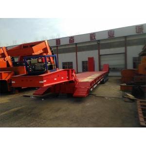 Buy cheap 70000kg Gooseneck Semi Trailer Detachable Gooseneck Trailer For Pickup Truck from wholesalers