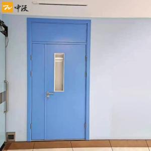 Buy cheap Swing Open Powder Coating Fireproof Hospital Doors product