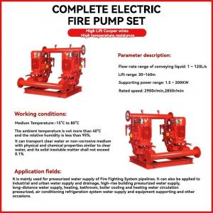 Diesel Engine Firefighting Water Pump Constant Pressure Frequency Conversion