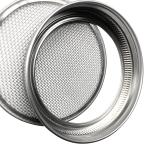 Buy cheap Strainer Screen Canning Jars And Seed 70mm Sprouting Lids For Wide Mouth Mason Jars from wholesalers