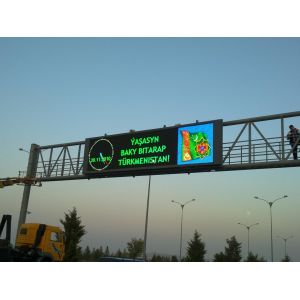 Buy cheap 1R1G1B Pixel Composition Led Traffic Message Sign Display Screen with Ultra Brightness from wholesalers