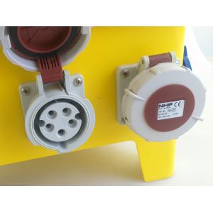 PE Portable Power Distribution Board With Industrial Plugs Sockets