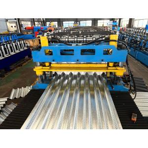Buy cheap PLC Touch Screen Control Deck Floor Panel Roller Making Machine 28 Forming Stations from wholesalers