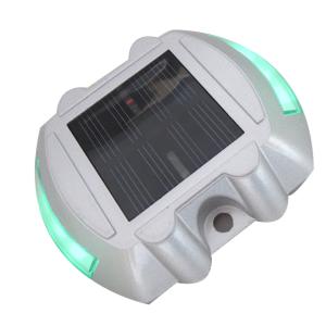 Buy cheap RoHS Approve White Horseshoe Shaped Solar Road Stud Light , Solar Dock Post Lights from wholesalers