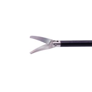 Buy cheap 10mm Laparoscopic Instruments Left Curved Dual Action Scissors HF2006.8 Made of Steel from wholesalers