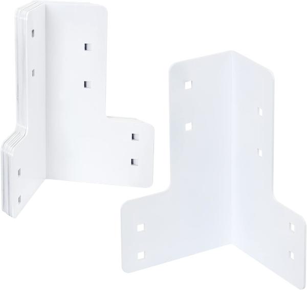 Workbench Corner Bracket Kit Heavy Duty Sturdy Steel Angle Brackets for Desk