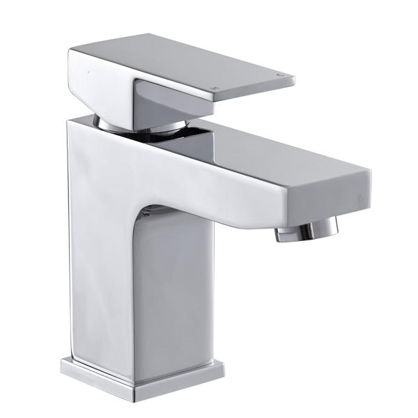 Buy cheap Custom Modern Basin Mixer Taps Polished Deck Mounted Basin Tap from wholesalers