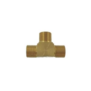 Buy cheap 1/4inch  M/M/M Tee Brass thread Pipe Fitting from wholesalers
