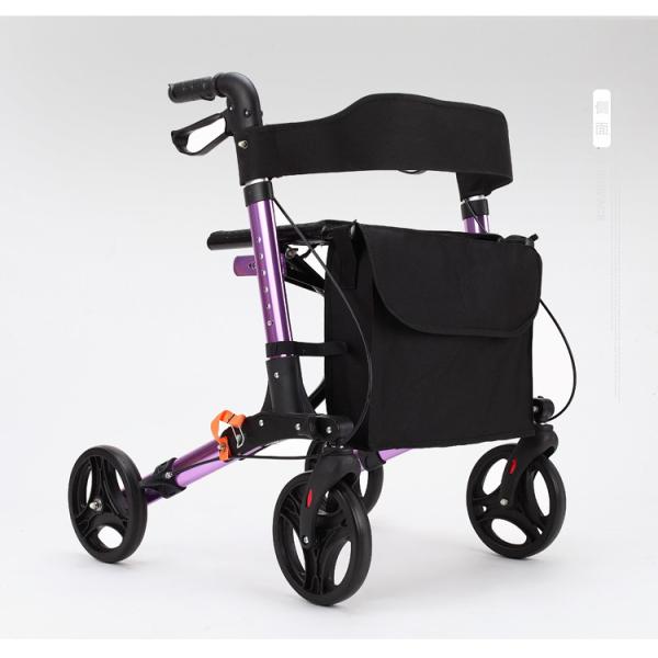 Buy cheap ALUMINUM ROLLATOR, FOLDING ROLLATOR WALKER. from wholesalers