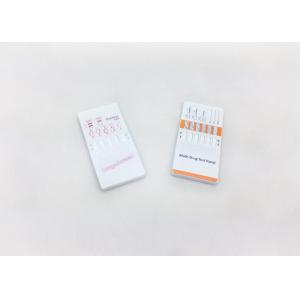Buy cheap Quick 5 Panel urine Drug Test Kit 5-15 Min Testing Time 5mm Strip Inside from wholesalers