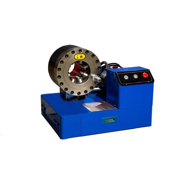 Buy cheap 12V/24V 10 Dies 2 Inch Blue Color Manual Braided Hose Crimper Battery Drive Hydraulic 6-51mm hose Crimper from wholesalers