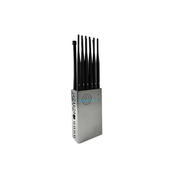 China 8.4W 12 Antennas Handheld Cell Phone Signal Jamming Device Block 2.4G 5.8G Up To 20m on sale China 8.4W 12 Antennas Handheld Cell Phone Signal Jamming Device Block 2.4G 5.8G Up To 20m on sale
