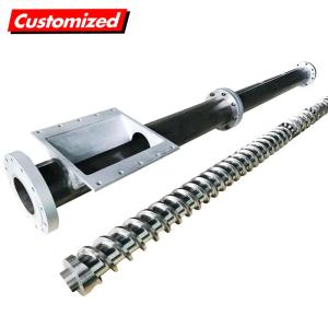 China 2025 Custom Single Screw Barrel For Granulation Extruder Machine on sale
